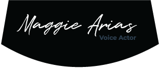 Maggie Arias Voice Actor Maggie Logo